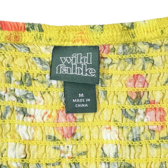 Wild Fable Orange Lemon Print Romper - Size Medium - Picture 7 of 9